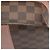 Borsa a tracolla Louis Vuitton Damier Ebene in pelle Taurillon marrone - vista 7