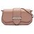 Mini borsa a tracolla Sidonie in Saffiano e pelle di vitello City beige di Prada