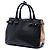Borsa a tracolla Black Burberry Small House Check e pelle Banner Nero - vista 2