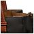 Piccola borsa a mano Gate in pelle nera LOEWE Nero - vista 9