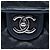 Borsa a tracolla Chanel Medium Quilted Caviar French Riviera Flap Blu - vista 5