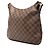Borsa a tracolla Louis Vuitton Damier Ebene Bloomsbury PM marrone - vista 2
