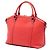 Roter Gucci Leder GG Charm Dome Satchel - Ansicht 2