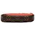 Mini Pochette Accessori Louis Vuitton Monogram Cats Christmas Animation Marrone - vista 3