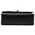 Borsa a tracolla Chanel Diana Flap piccola in agnello nero - vista 3