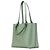 Borsa LOEWE Small Smooth Calfskin Anagram Tote Satchel verde - vista 2