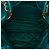 Borsa a mano Chanel Mini Shiny Calfskin 22 verde - vista 4