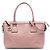 Borsa satchel Gucci Dollar in pelle di vitello GG rosa