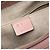 Borsa satchel Gucci Dollar in pelle di vitello GG rosa - vista 5