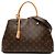 Borsa Louis Vuitton Monogram Montaigne MM marrone