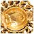 Orecchini a clip Chanel CC placcati oro con bordo a catena trapuntata D'oro - vista 3