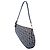 Borsa a tracolla Blue Dior Mini Diorissimo Canvas Saddle Pochette Dior - vista 2