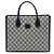 Borsa Gucci Small GG Supreme Interlocking G blu