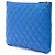 Blau Chanel Medium Quilted Lambskin O Case Clutch - Ansicht 2