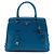 Tote Prada Saffiano Lux Parabole blu