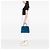 Tote Prada Saffiano Lux Parabole blu - vista 6