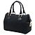 Borsa Boston in tela Zucca Fendi nera Nero - vista 2
