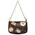 Borsa Louis Vuitton Monogram Trunks and Bags Patch Mini Pochette Accessoires marrone