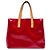 Borsa Louis Vuitton Monogram Vernis Reade PM rossa Rosso