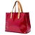 Borsa Louis Vuitton Monogram Vernis Reade PM rossa Rosso - vista 2