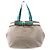 Blauer Prada Canapa Canvas Logo Tote