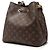 Borsa a secchiello Louis Vuitton Monogram Neonoe MM nera Nero - vista 2