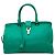 Borsa cabas Chyc in pelle di vitello Medium verde Saint Laurent