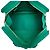 Borsa cabas Chyc in pelle di vitello Medium verde Saint Laurent - vista 4