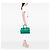 Borsa cabas Chyc in pelle di vitello Medium verde Saint Laurent - vista 7