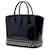 Tote Spazzolato nero con cristalli e borchie Prada - vista 2