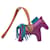 Purple Hermès Milo Lambskin Grigri Rodeo Bag Charm PM Key Chain  - view 2