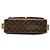 Borsa a tracolla Louis Vuitton Monogram Viva Cite GM marrone - vista 3