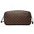 Borsa Tote Neverfull MM in Damier Ebene marrone Louis Vuitton - vista 3
