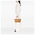 Tote in pelle marrone Burberry - vista 6