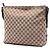 Borsa a tracolla Gucci GG Canvas Web beige - vista 2