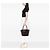 Tote Gucci Guccissima Abbey D Ring marrone - vista 7