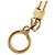 Gold Louis Vuitton Gold Plated Bolt Extender Schlüsselanhänger Golden - Ansicht 3