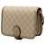 Beige Gucci Mini GG Supreme Interlocking G Crossbody - vista 2