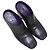 Céline Mule in pelle nera con tacco metallico Celine Taglia 35.5 Nero - vista 2
