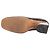 Céline Mule in pelle nera con tacco metallico Celine Taglia 35.5 Nero - vista 5