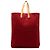 Borsa Tote Red Hermès Canvas Ahmedabad Cabas II GM Rosso