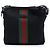 Borsa a tracolla Gucci GG Techno Canvas Web nera Nero