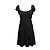 Schwarzes Herve Leger Cap Sleeve Mini Kleid Größe US L