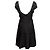 Schwarzes Herve Leger Cap Sleeve Mini Kleid Größe US L - Ansicht 3