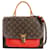 Bolso de mano 2Way Louis Vuitton Monogram Marignan para mujer en marrón x rojo M44286 Beige  - vista 1