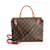 Bolso de mano 2Way Louis Vuitton Monogram Marignan para mujer en marrón x rojo M44286 Beige  - vista 4