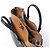 Borsa a mano 2Way Louis Vuitton On My Side MM Monogram Leather marrone x nero M53823 - vista 16