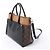 Borsa a mano 2Way Louis Vuitton On My Side MM Monogram Leather marrone x nero M53823 - vista 4