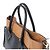 Borsa a mano 2Way Louis Vuitton On My Side MM Monogram Leather marrone x nero M53823 - vista 5