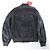 Giacca bomber in pelle e denim Diesel L-NYN nera, 50 IT Nero - vista 2